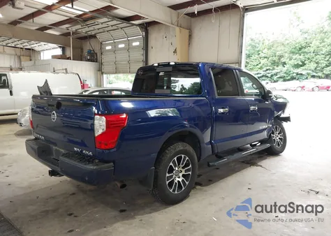 2020 Nissan Titan Sv 4X4 из США, поврежденный, VIN 1N6AA1EC9LN509342